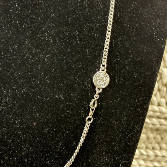 Marc Jacobs silver tone station necklace - Picture 3 of 3